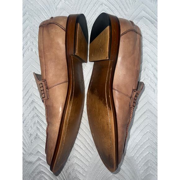 Classic Banana Republic Brown Leather Penny Loafers Men’s Size 10 Great Shape main image 6